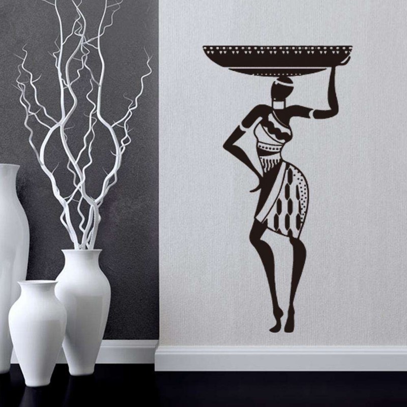 Removable Beauty PVC Wall Stickers Daily Waterproof Decals Room Home Decor